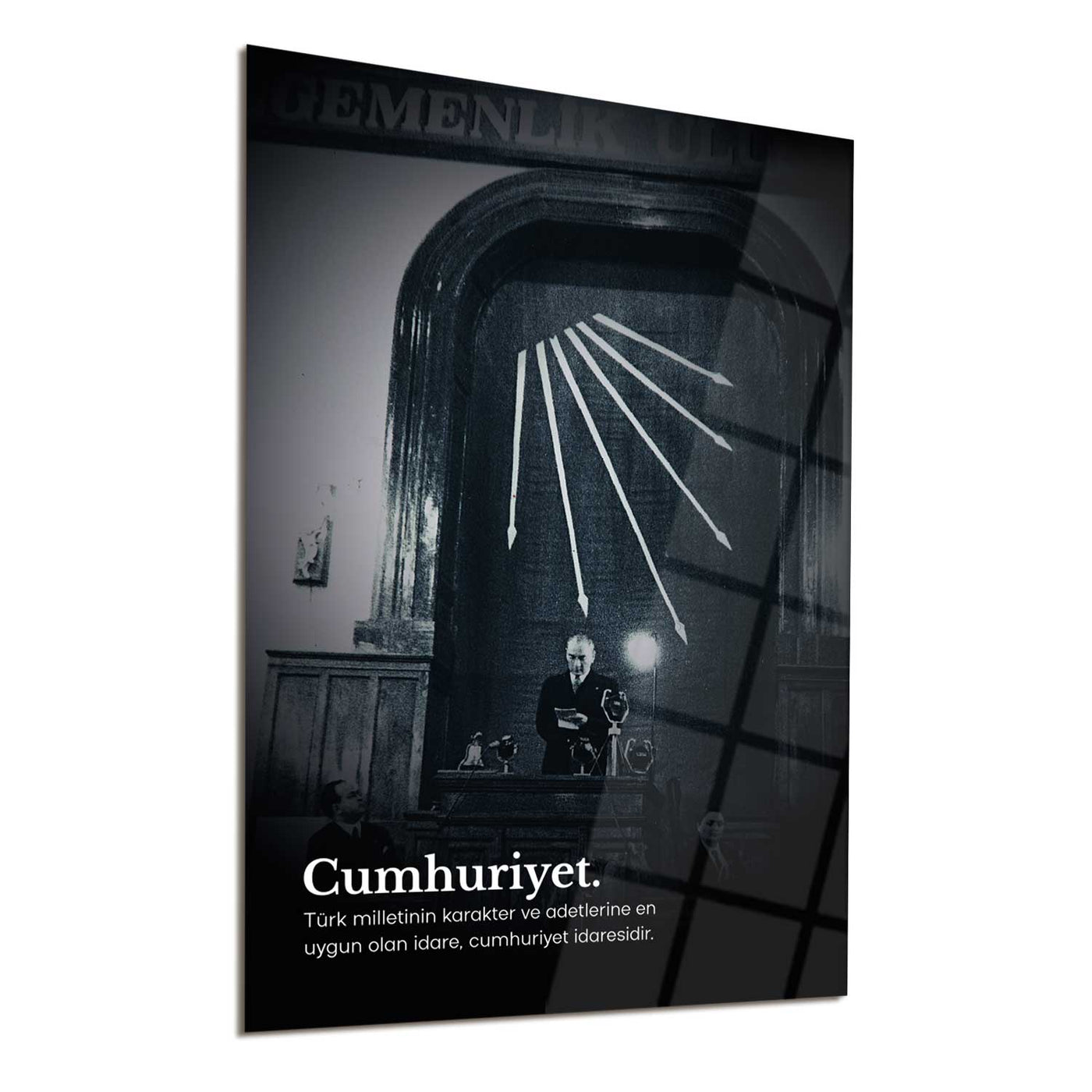 Cumhuriyet Cam Tablo - ATC061